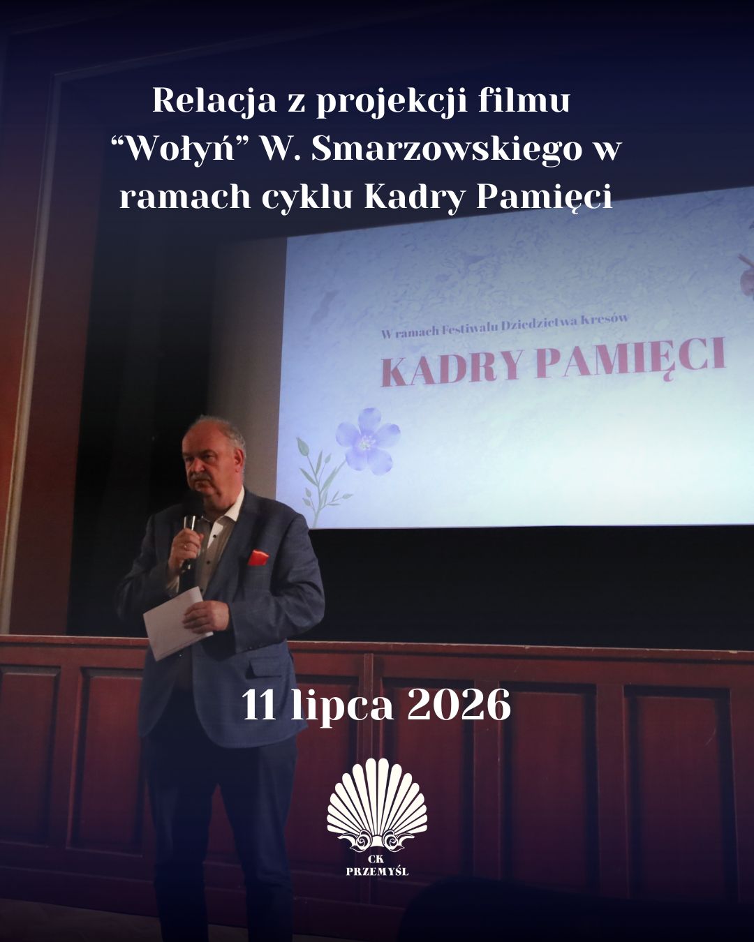 Relacja z projekcji filmu  “Wołyń” W. Smarzowskiego w ramach cyklu Kadry Pamięci