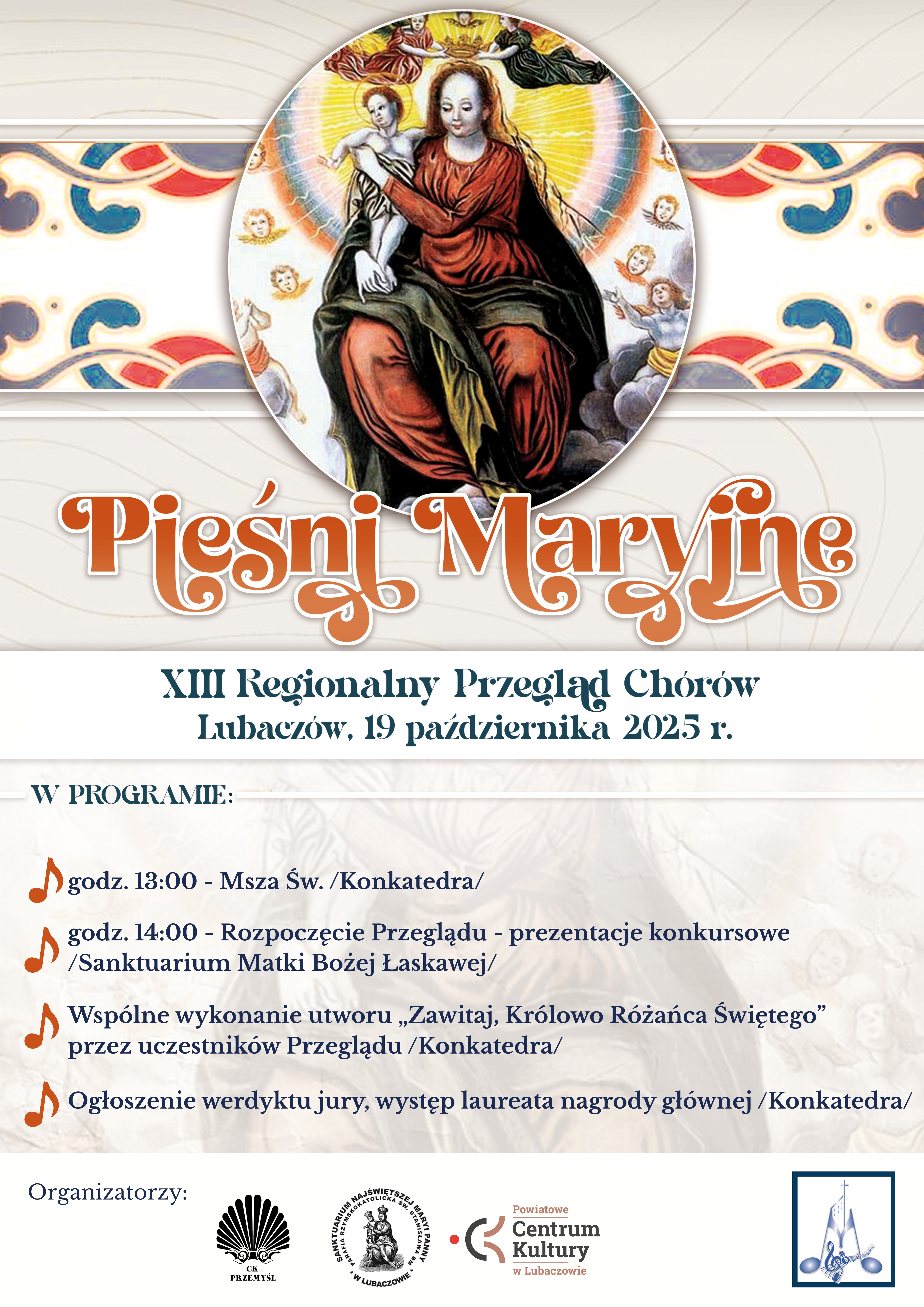 XIII Regionalny Przegląd Chórów „Pieśni Maryjne”