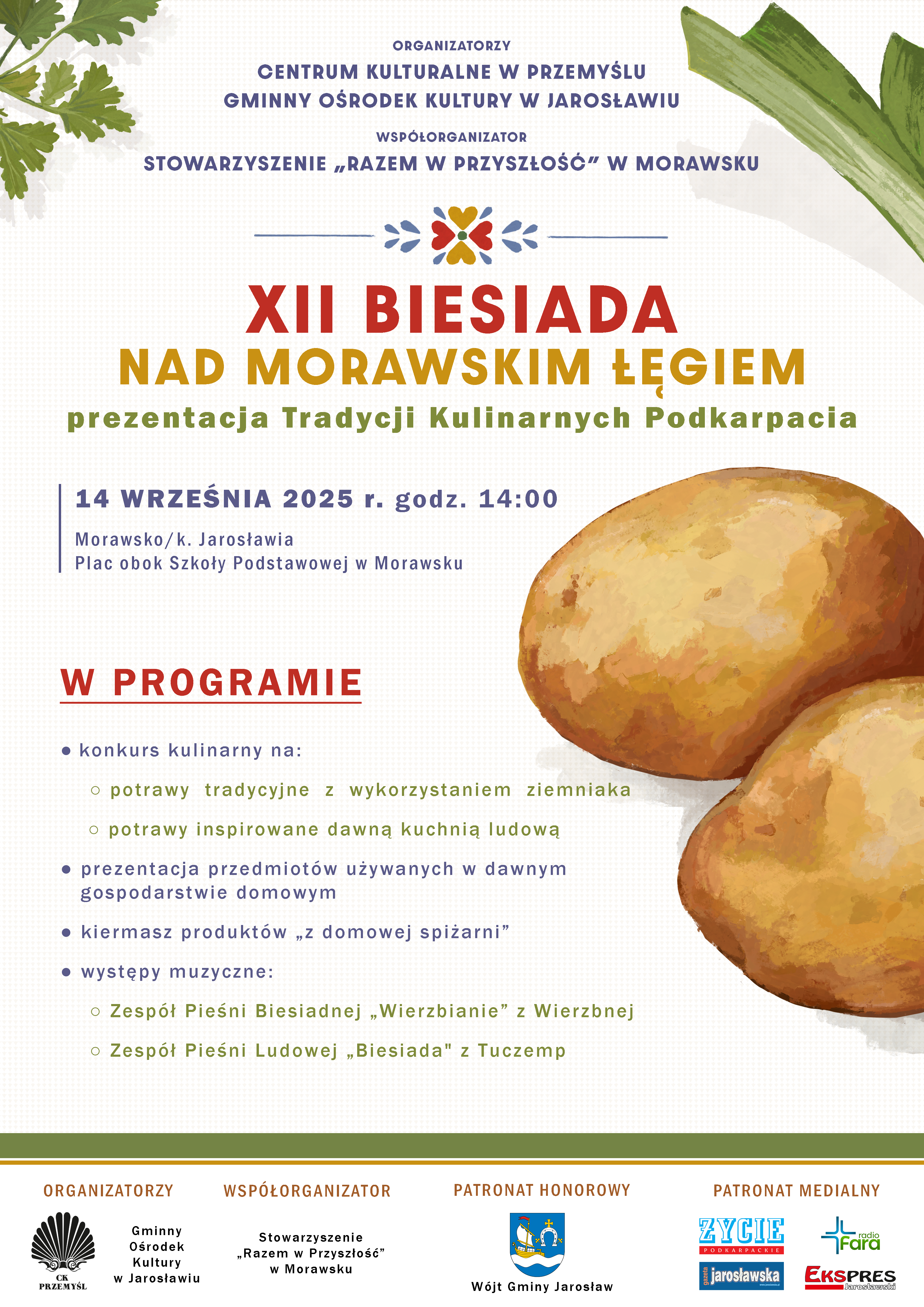 XII edycja Biesiady nad Morawskim Łęgiem – Prezentacja Tradycji Kulinarnych Podkarpacia