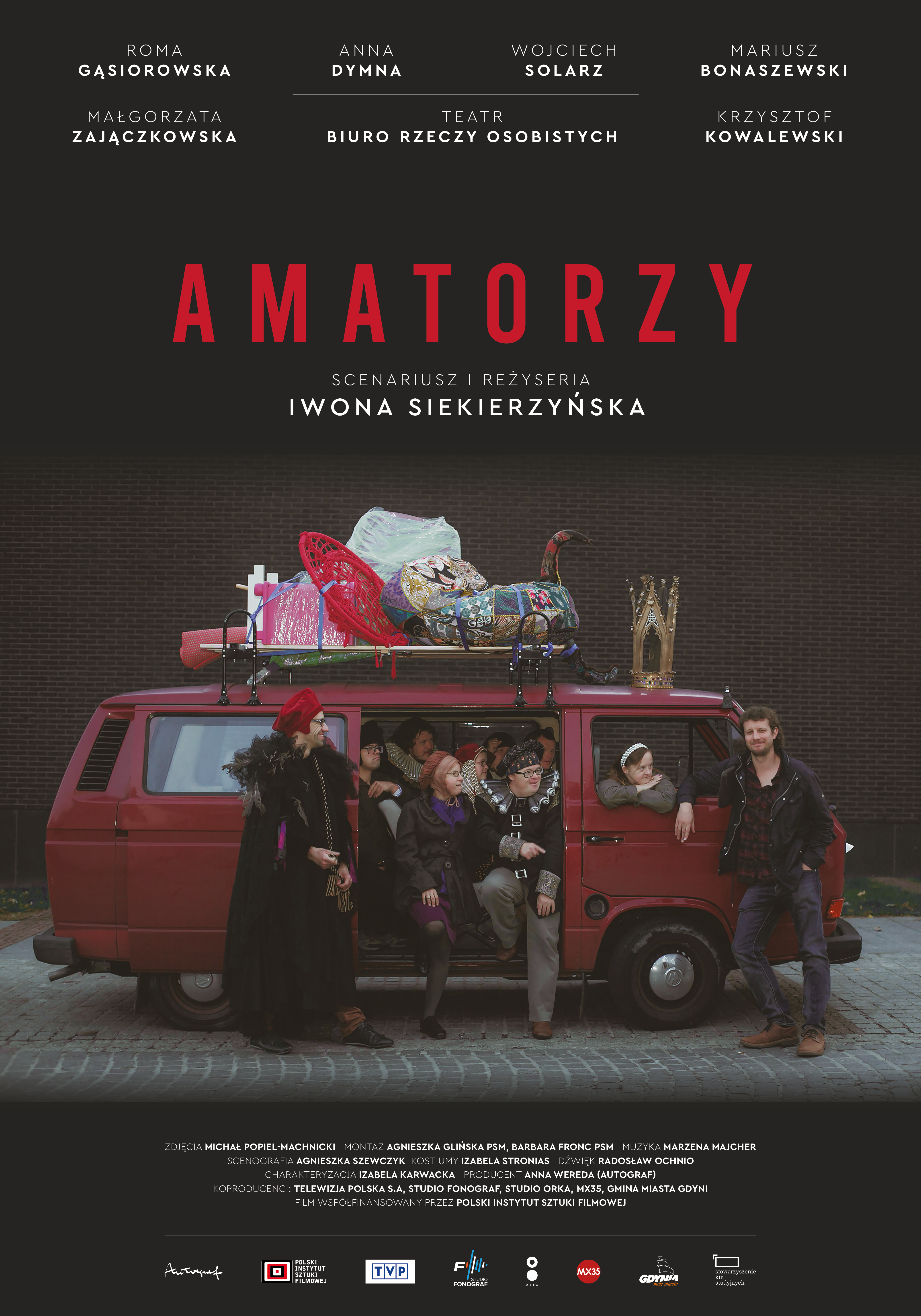 Plakat AMATORZY 100x70