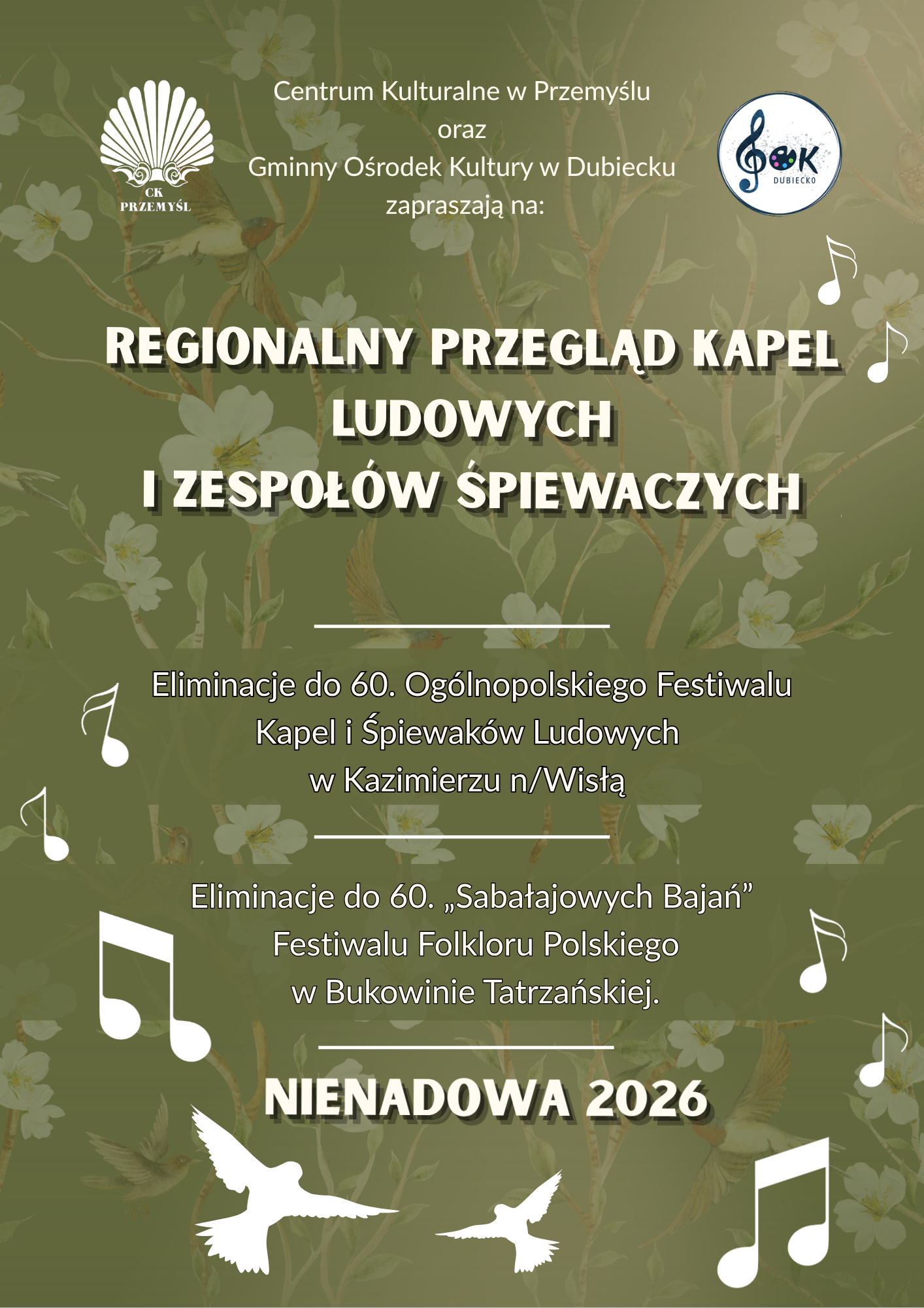 Regulamin Regionalnego Przeglądu Kapel Ludowych i Zespołów Śpiewaczych