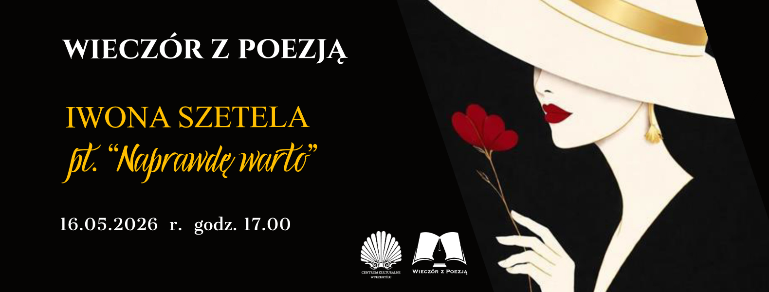 Wieczór z pozja Szetela baner