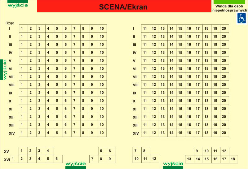 plan sali widowiskowej d