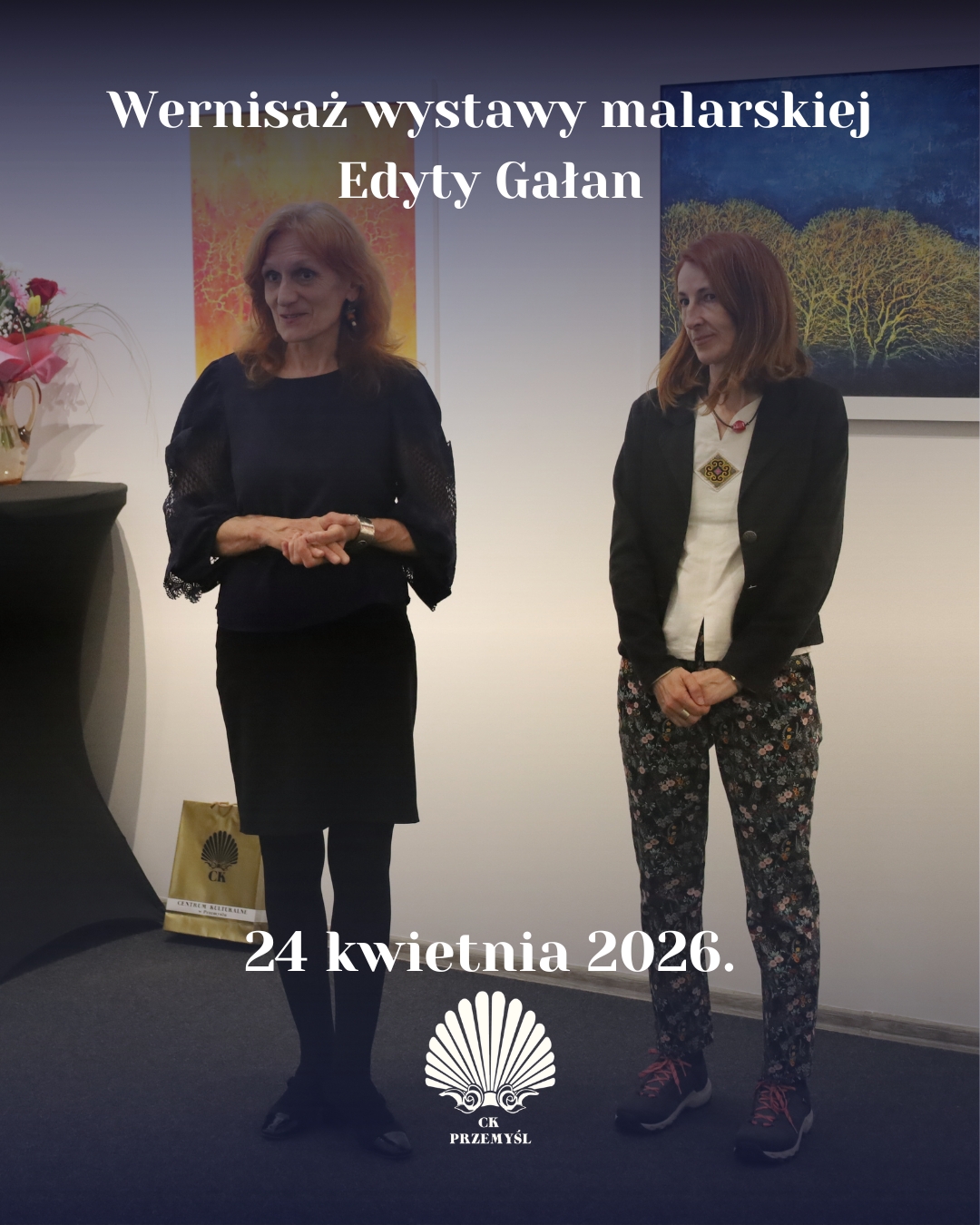 Relacja z wernisażu wystawy malarskiej Edyty Gałan